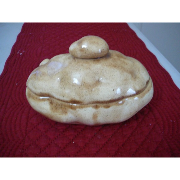 Unbranded Other - 1970's Hand Made Signed Serving Dish Backed Potato w/Spoon